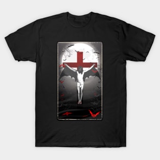 Vampire Jesus Christ Crucified T-Shirt